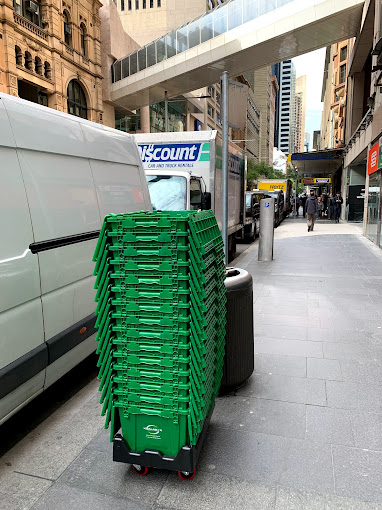 Plastic moving boxes Sydney